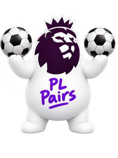 PL Pairs mascot proudly holding two footballs